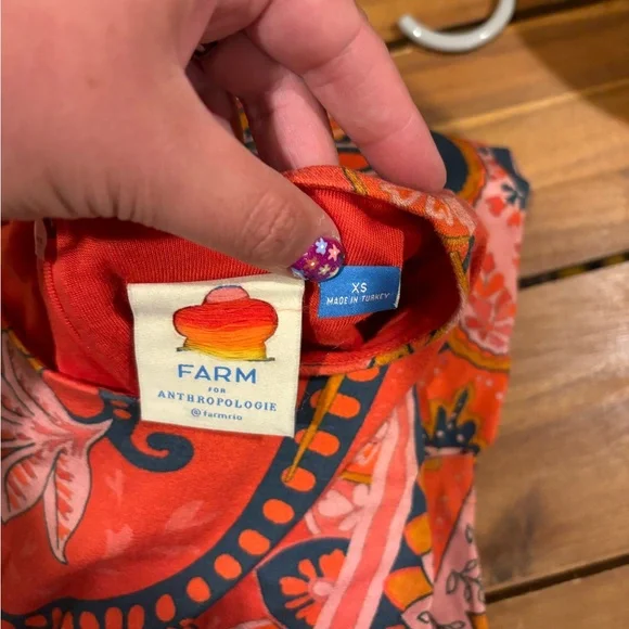 Farm Rio for Anthropologie Dress Size XS - Picture 2 of 12